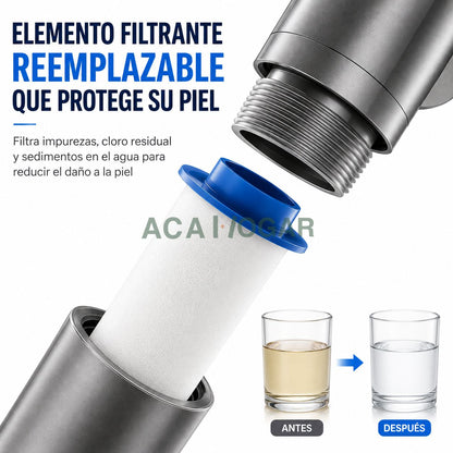 Alcachofa de Ducha de Alta Presión con Filtro™