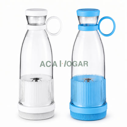Botella Batidora Portátil USB Recargable 420 ml para Smoothies™
