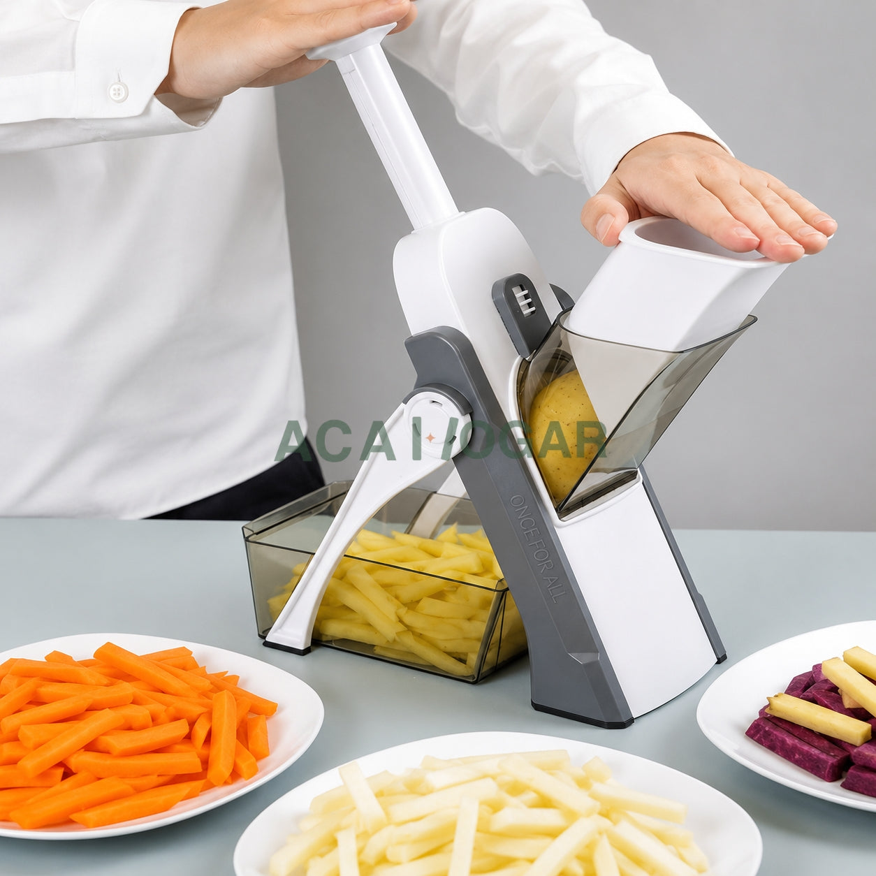 Mandolina Vertical para Frutas y Verduras™