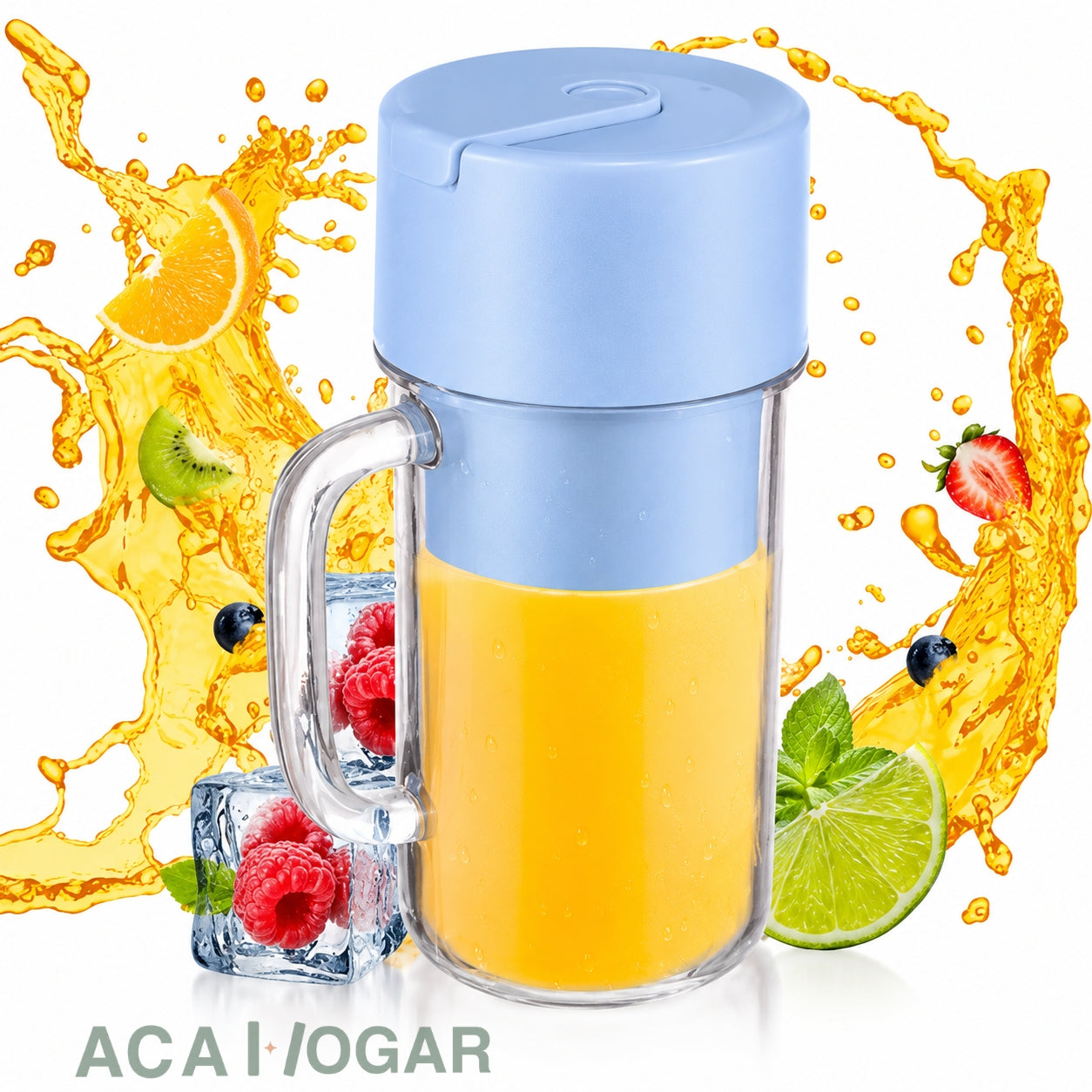 Batidora Portátil USB Recargable 420 ml con Pajita™