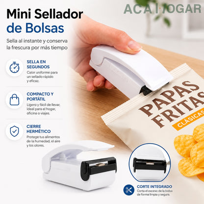 Selladora de Bolsas Portátil para Alimentos™